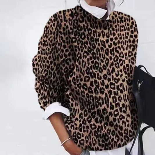 El Suéter Leopardo Clásico