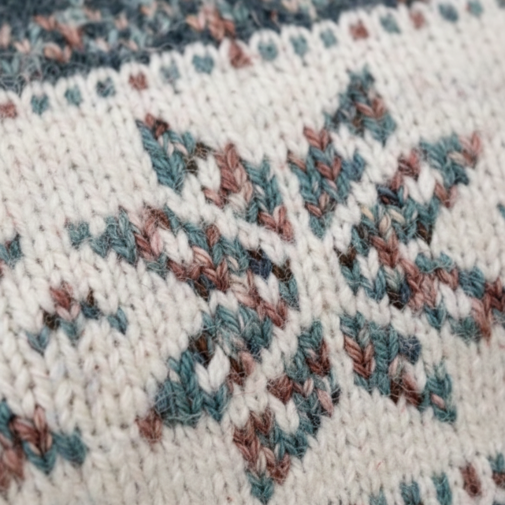 Der Schneeflocken Pullover