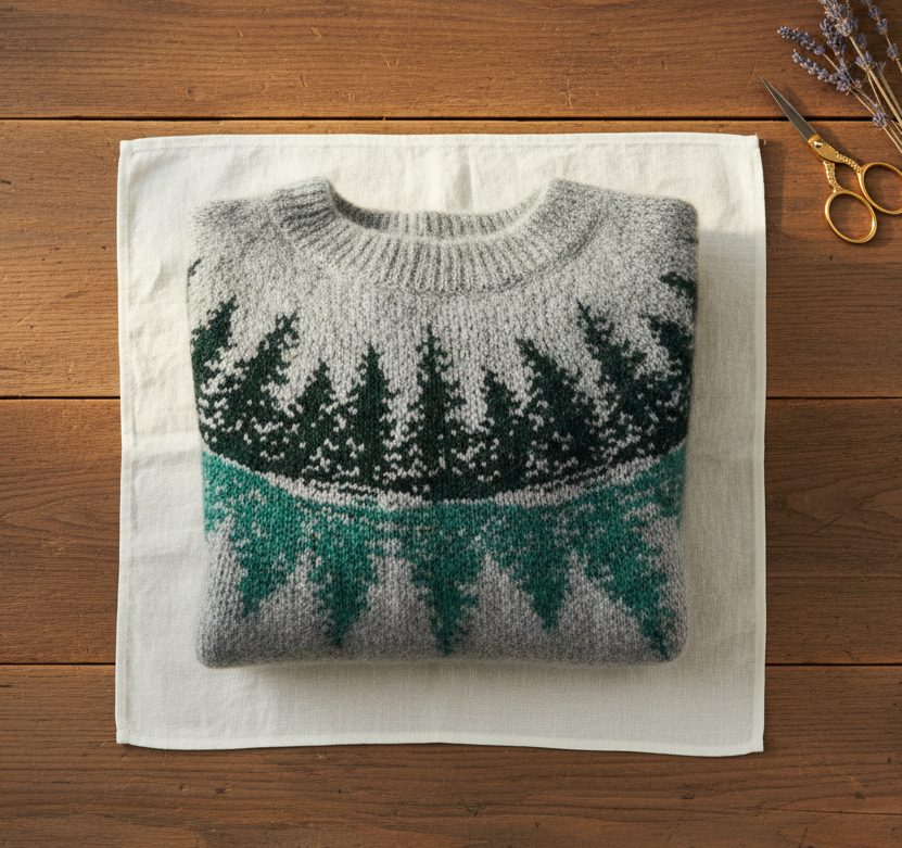 The Lakeside Pine Sweater