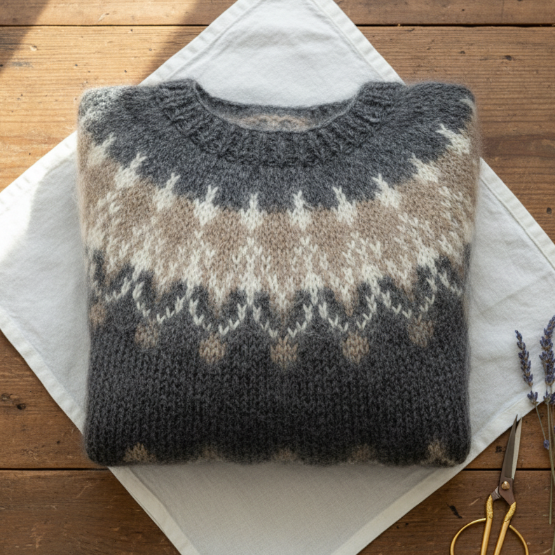 Il Maglione Pietra di Nebbia