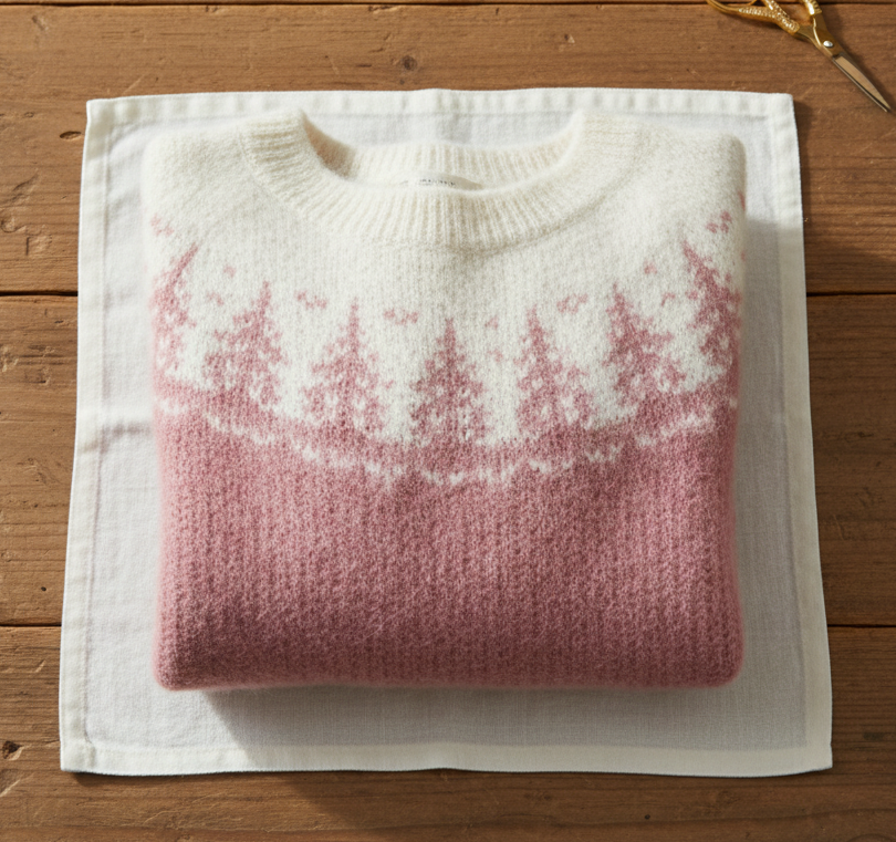 Le Pull Pins Roses