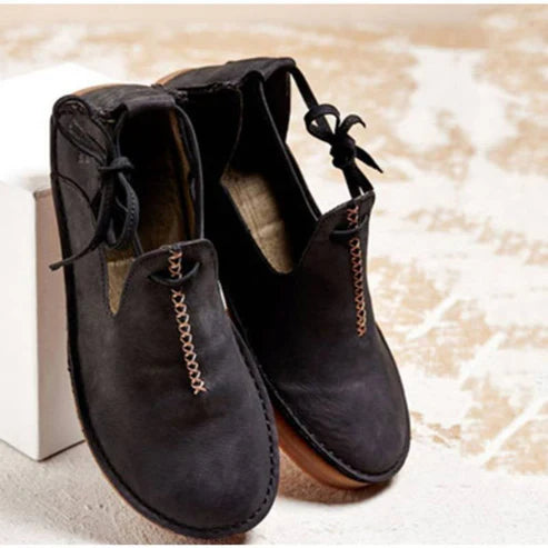 Stiefeletten mit Quaste und Reißverschluss