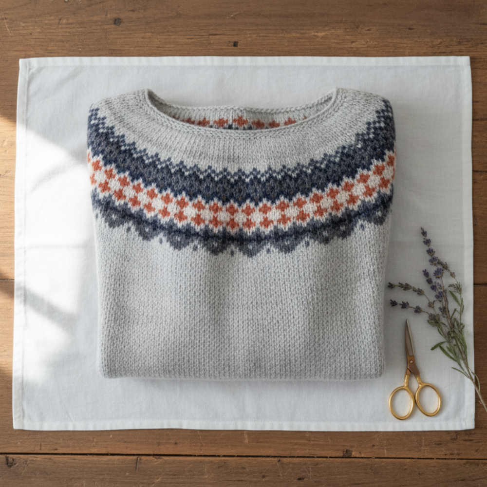 Le Pull du Sommet Abricot