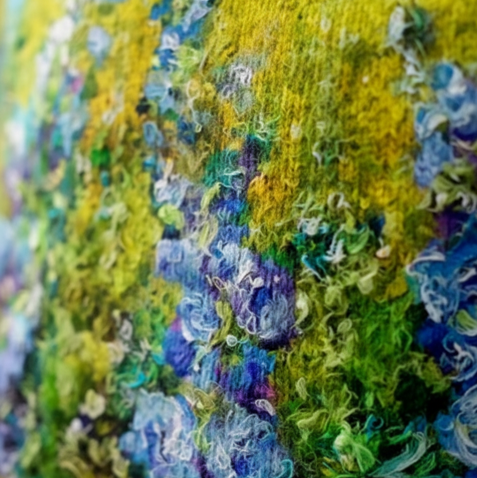 Le pull Jardin ensoleillé