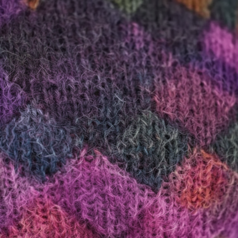 Der Edelstein Rauten Pullover