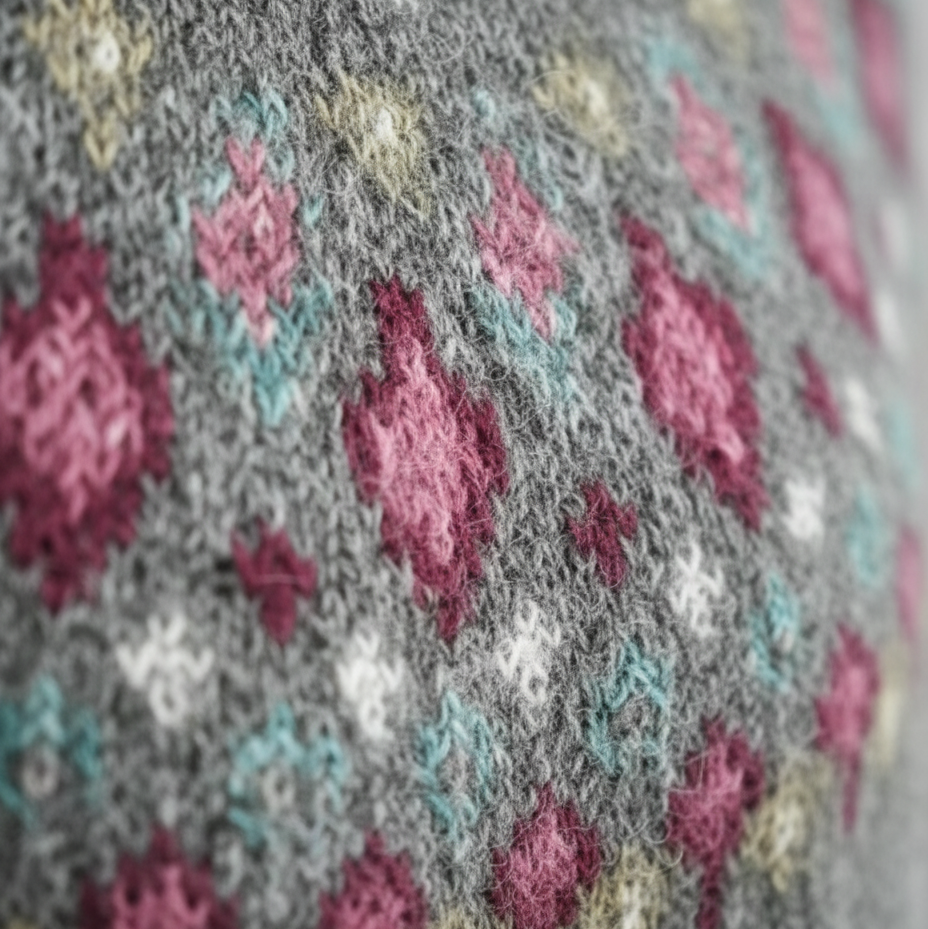 Le Pull Fleur du Foyer