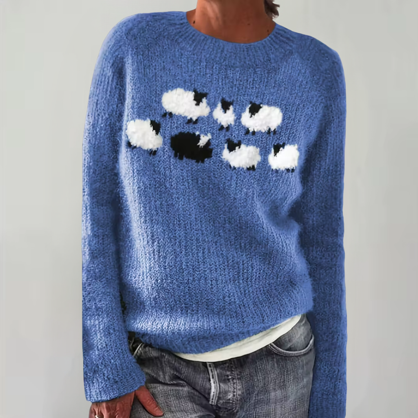 Il Maglione del Piccolo Gregge - Blu