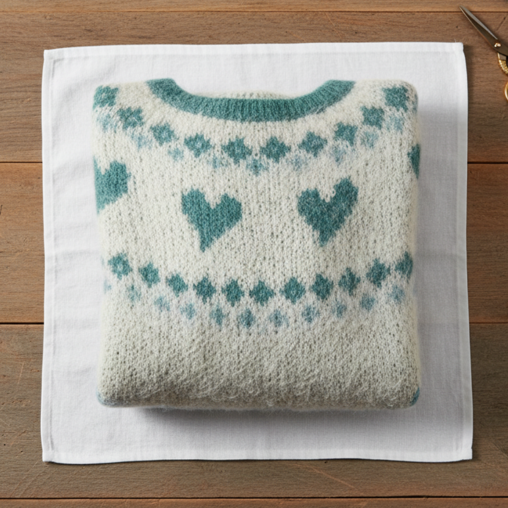 Le pull Amour côtier