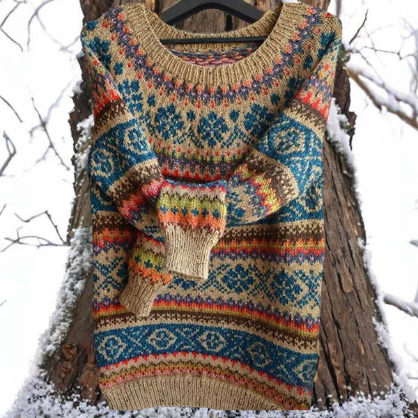 Vintage Mosaic Jumper