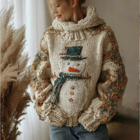Snow Day Chunky Jumper