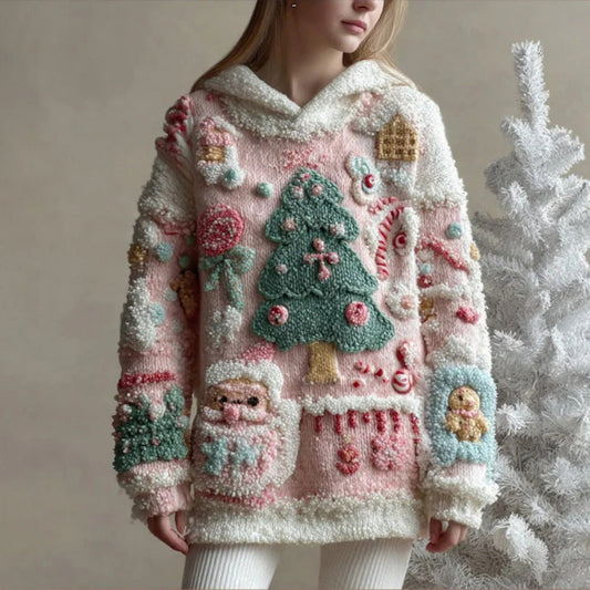 Zuckerstange Weihnachts Pullover