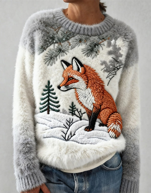 Winter Fox Soft Jumper