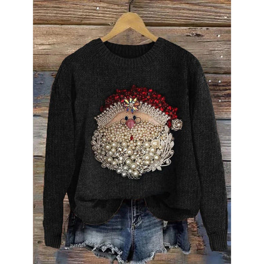 Luxury Decorated Santa Jumper