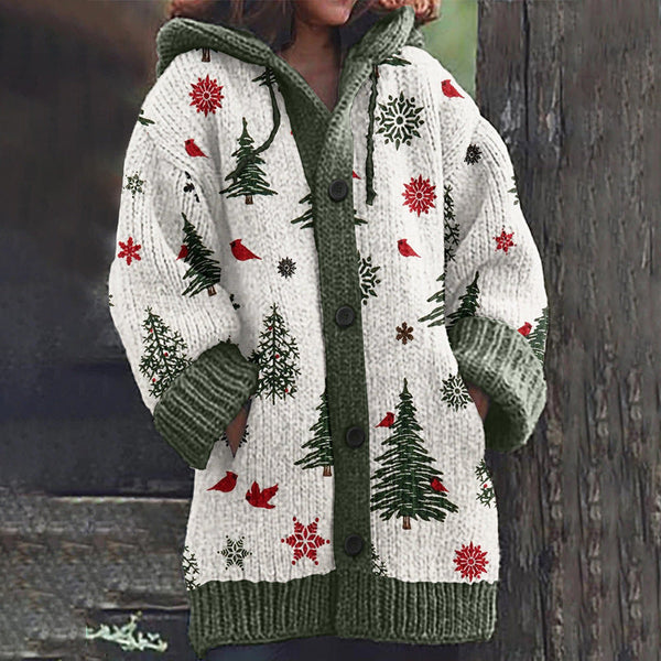 Cardigan Nostalgico Mattina di Natale