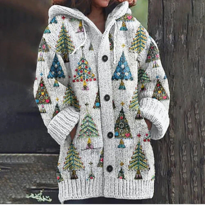 Cardigan Collezione Alberi Invernali