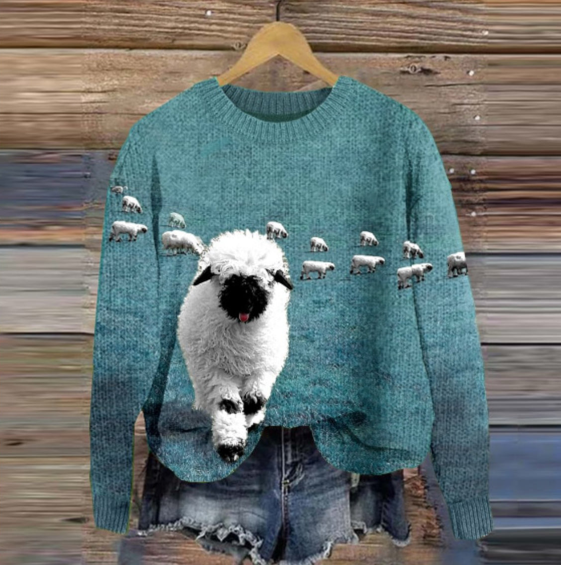 Il Maglione dei Campi del Pastore - Blu