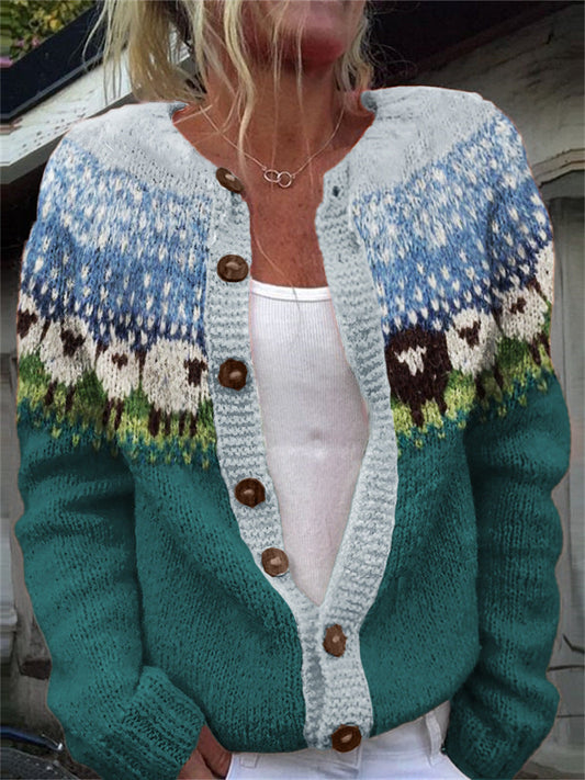 Der Pastorale Felder Pullover