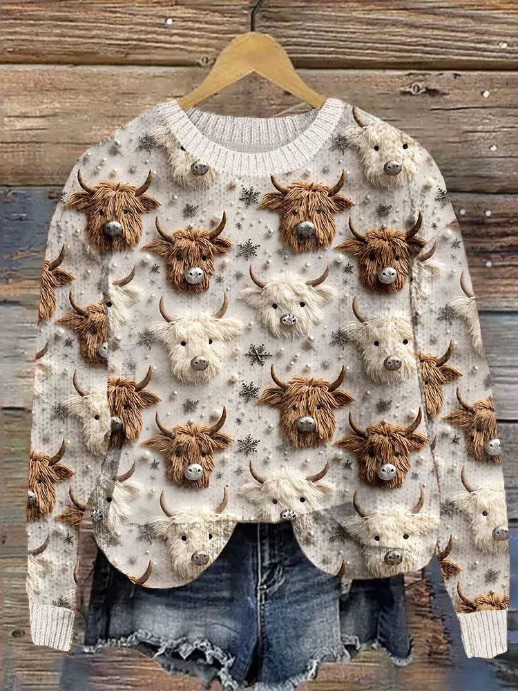 Le Pull de la Terre des Buffles