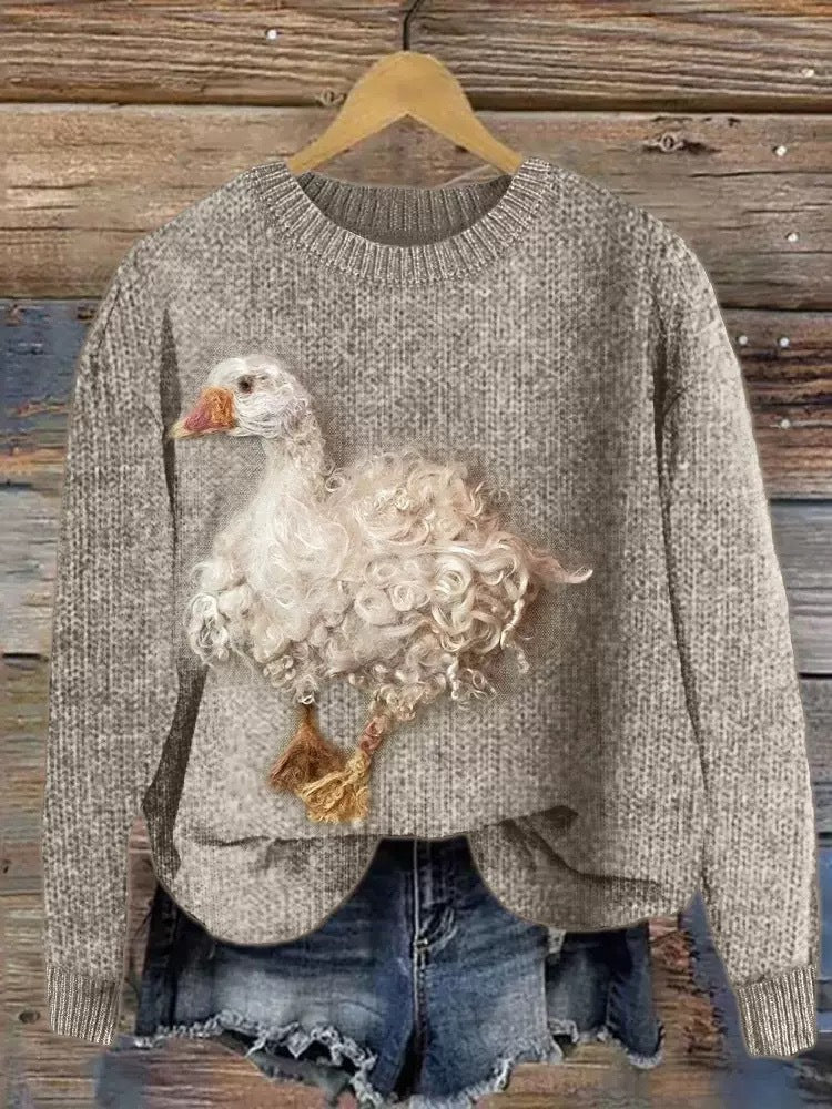 Le Pull du Canard Heureux
