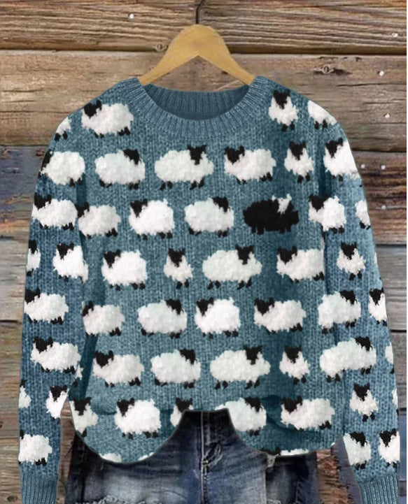 Il Maglione della Pecora Nera - Blu