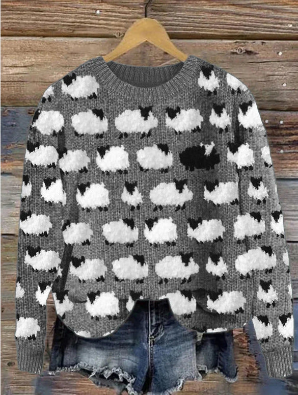 Il Maglione della Pecora Nera - Grigio