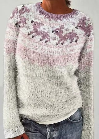The Misty Heather Sweater