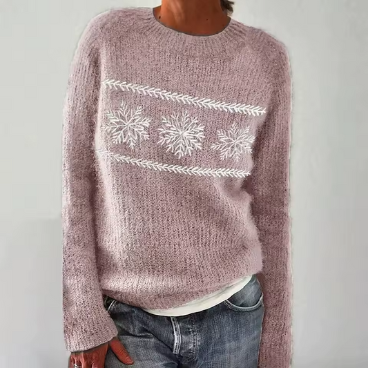 The Winter Blossom Sweater