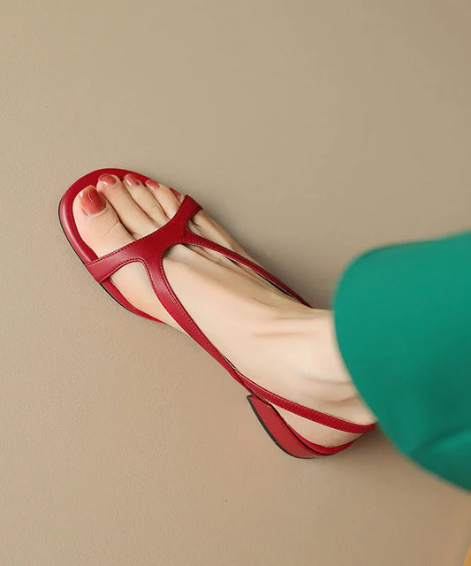 Sandalias con tiras