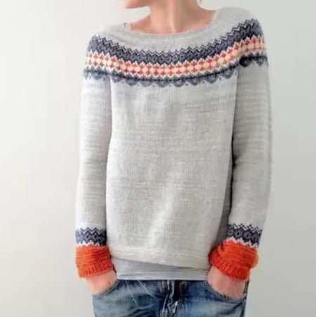 Le Pull du Sommet Abricot