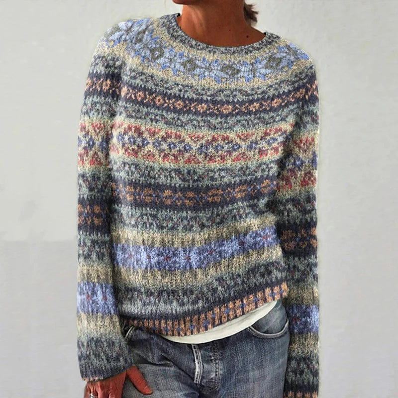 The Nordic Prism Sweater