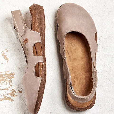 Slingback ballerina's