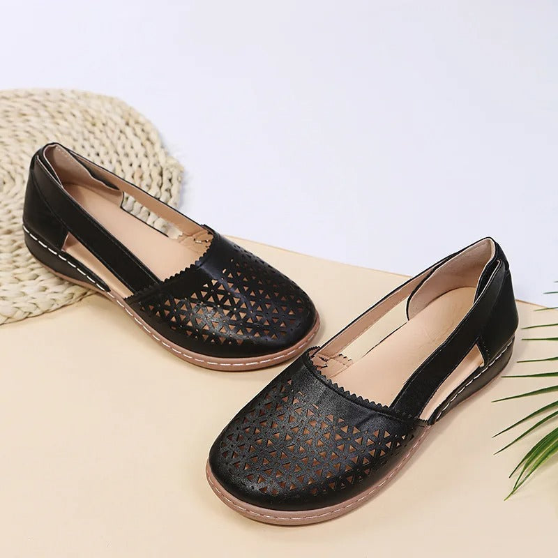 Mocassini slip-on traforati